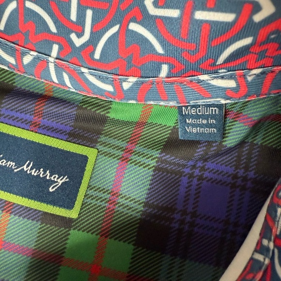 William Murray Polo Dress Short Sleeve Golf Stretch Pockets Medium NEW 1375 - Picture 5 of 7